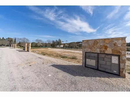 vente terrain 376 m² à assas (34820)  220 000 €