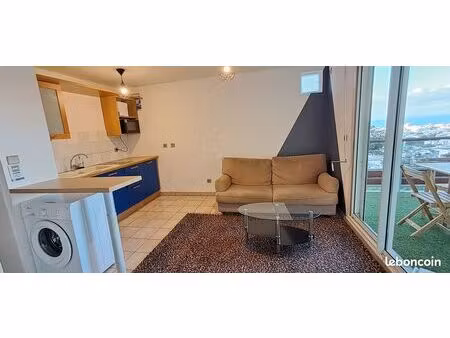 appartement bellepierre 37 m2  meublé