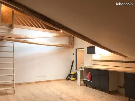 appartement t3/t4 avec jardin commun auterive