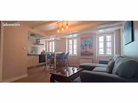 appartement t2 meublé de 38m² centre-villetoulon
