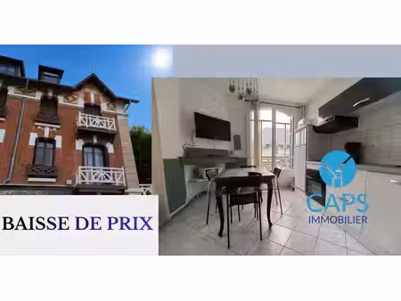 baisse de prix - lot de 2 appartements à mesnil val - bord de m