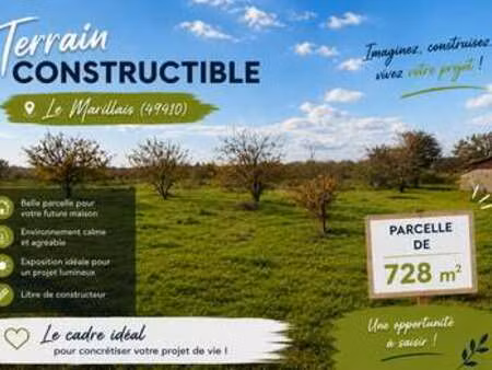 vente terrain à mauges-sur-loire (49620) : à vendre / mauges-sur-loire