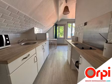 location meublée appartement 1 pièce 23.5 m² à laon (02000)  425 €