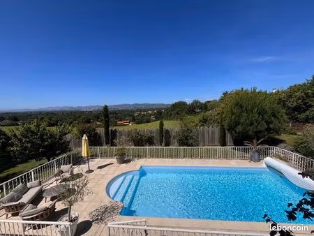 maison vue panoramique   piscine   4 chambres + studio