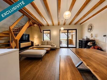spacieux et chaleureux duplex  comme une maison