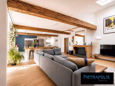 dernier étage | appartement d'architecte | 128m2 carrez -150m2