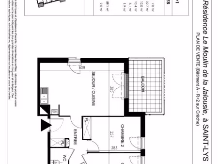 sans frais d agence appartement t3 saint lys
