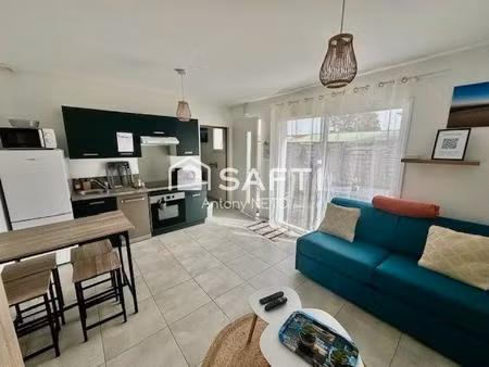 a vendre  superbe studio avec terrasse xxl  le confort absolu.