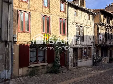 maison de caractère avec jardin en terrasses
