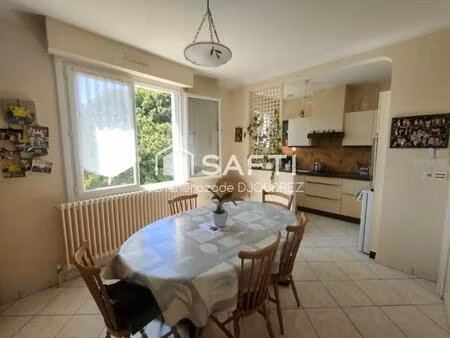 maison sur sous-sol 80m² - dependance - terrain 912m² divisible
