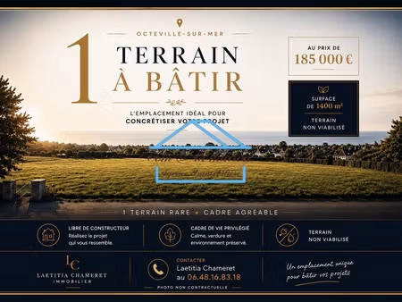 terrain constructible octeville