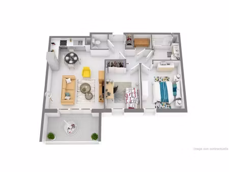 location appartement 3 pièces 61 m² à frejus (83600)  878 €
