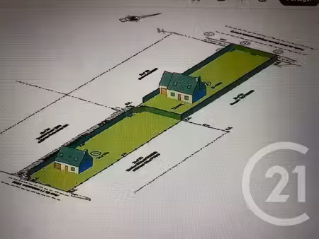 terrain à vendre - 980 m2 - muides sur loire - 41 - centre