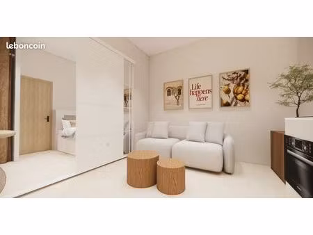 studio 1 pièce 24 m²