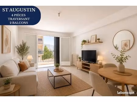appartement 4 pièces 74 m²