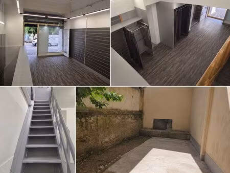 local commercial à louer – menton centre – 119 92 m² utiles – extérieur privatif