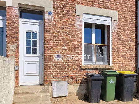 maison de ville avec potentiel de plain-pied et jardin chauny 4 pièce(s) 90m2