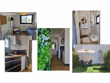 particulier loue studio 17 m2 avec terrasse bail mobilité