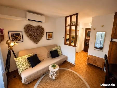 ? pramousquier - le lavandou rare à la vente - appartement avec terrasse privative  piscin
