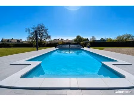 paris  a 130 kms  maison295m2 piscine couverte