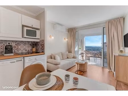 appartement rénové et vue mer