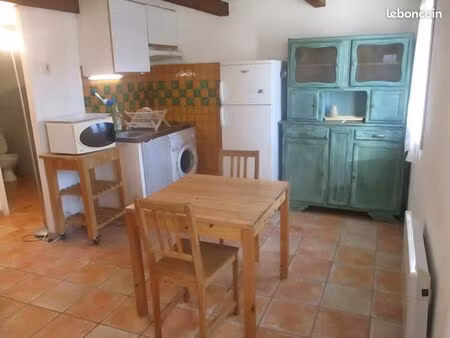 studio 27m2 meublé au calme