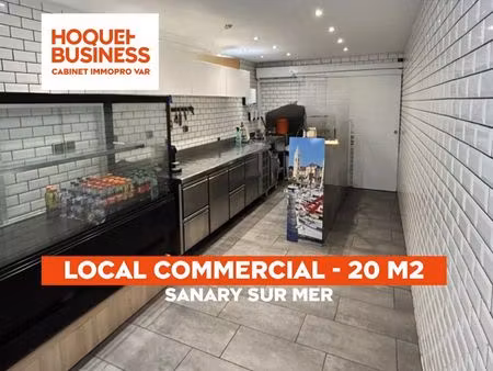 local commercial 20 m² sanary-sur-mer