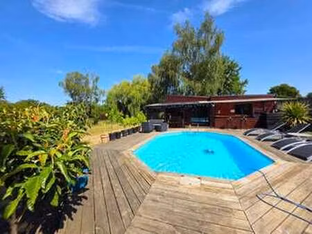 vente maison piscine à baugé (49150) : à vendre piscine / 68m² baugé