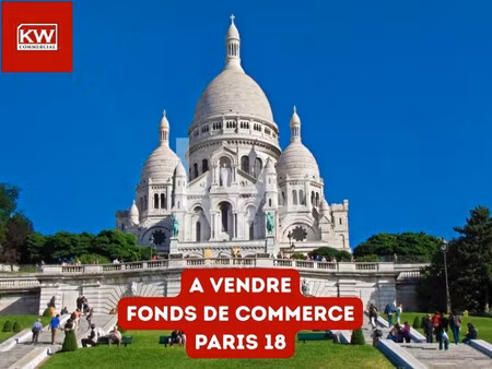 restaurant  bar à vendre  70 m² - paris 75018