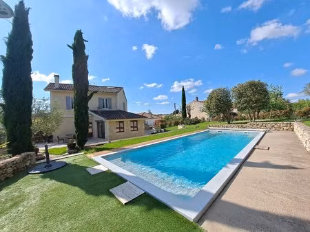 belle maison de ville avec maison d'amis  jardin et piscine