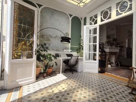 élégante maison bourgeoise de caractère – vauban-esquermes – jardin – 6 chambres – potenti
