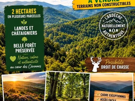 terrains non constructibles