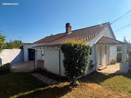 nouveauté - pavillon de plain pied sur sous-sol à montcy saint pierre