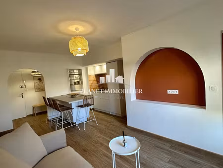 -- location a l'annee juan les pins 2 pieces de 37.41 m2 --