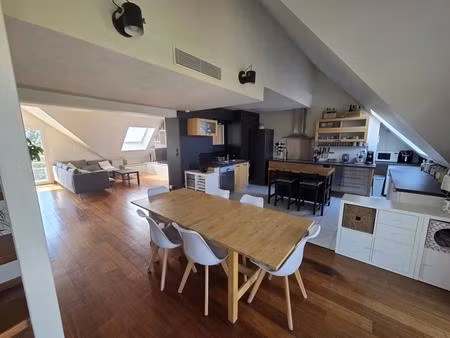 appartement en duplex 6p de 119 m² - saint sébastien centre