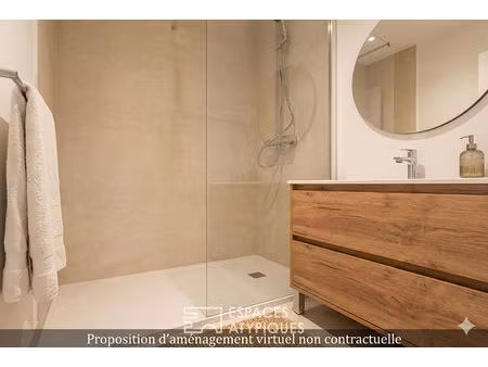 appartement rénové avec 2 chambres