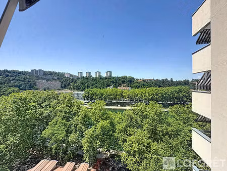 quais de saône - appartement familial t4 -117m² lumineux avec vue dégagée