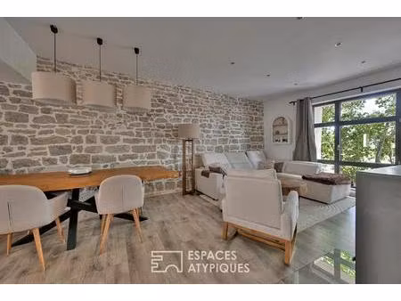 l'esprit attique  une maison de charme avec bassin en coeur de village