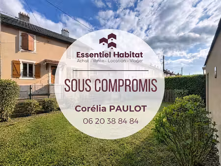 sous compromis ! maison de 95 m2 avec jardin de 1 55 ares
