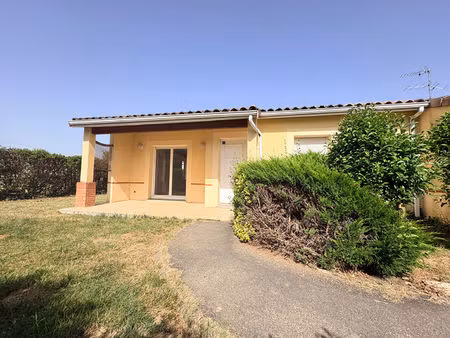 montauban - villa t4 non mitoyenne avec jardin privatif