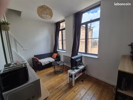 studio duplex lille centre ville dispo courant juillet