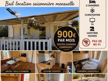 location a l'année mobilhome
