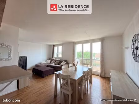 appartement 4 pièces 66 m²
