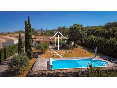 villa avec piscine barjac