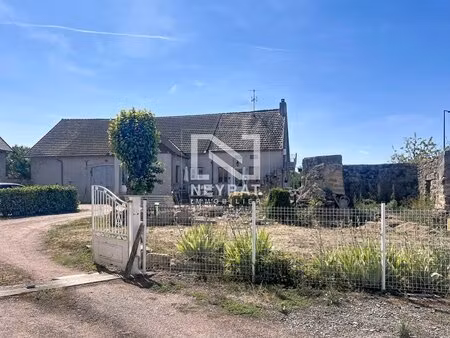 dracy saint loup - maison deplain pied avec dependances !