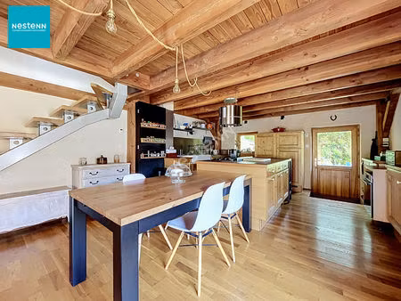 filliere / saint-martin-bellevue _ maison de ville mitoyenne de 99 64 m²  avec terrasse et