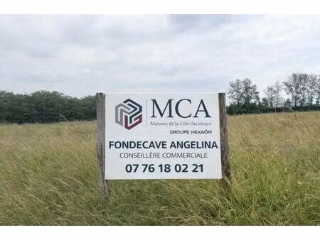 terrain constructible à vendre