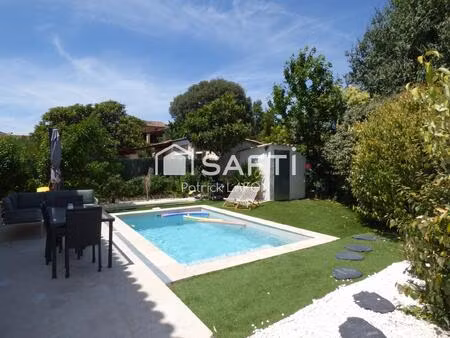 villa 4 chambres  garage  piscine sans vis à vis.