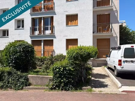 appartement t3 + 2 caves + box ferme