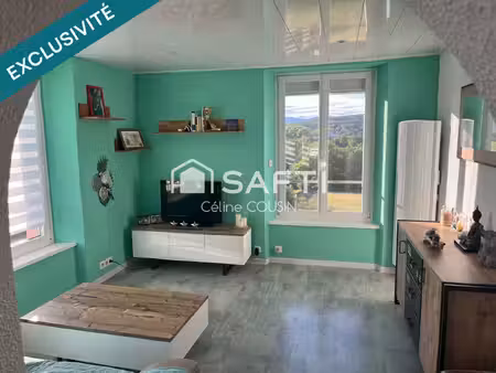 venez découvrir ce bel appartement 2 pièces 43.4 m2 situé à offemont